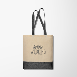 Two-Tone Unity 5 oz. Recycled Cotton Tote Bag