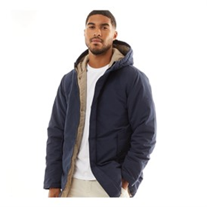 JACK & JONES Mens Kyle Parka Navy Blazer