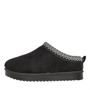 KRUSH Womens Aztec Mules Black