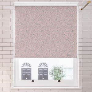 Leopard Luxe, Baby Pink - Roller Blind