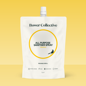 Bower All-Purpose Sanitiser Spray Refill - Pineapple 1L