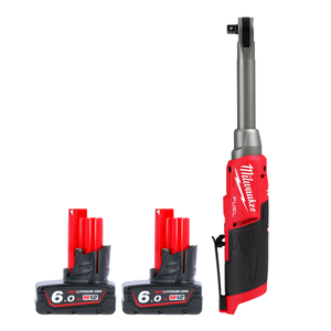 Milwaukee M12FHIR38LR 12V Cordless FUEL 3/8" High Speed Ratchet With 2 x 6.0Ah Batteries