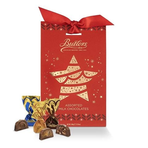 Butlers - Luxury Red Christmas Milk Chocolate Selection 200g