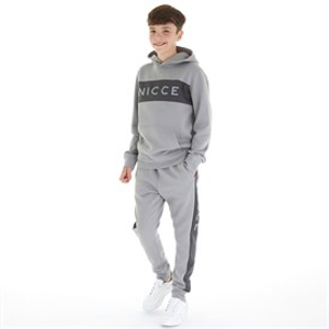 NICCE Boys Moss Tracksuit Grey/Coal