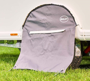 Bailey Single Axle Skirt Wheel Cover Premium E - L/H Zip