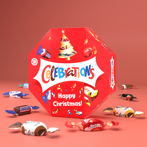 Celebrations Gift Box 'Happy Christmas' 340g