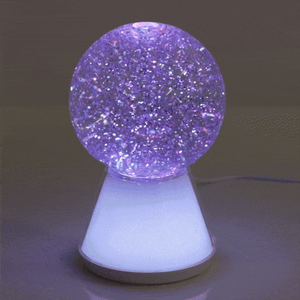 Glitter Swirl Colour Change LED Light Globe