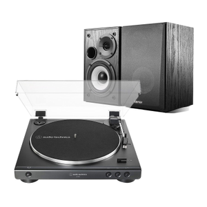 Audio-Technica LP60X Turntable + Edifier R980T Active Speakers