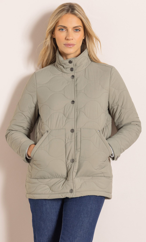 Quilted Jacket - Khaki