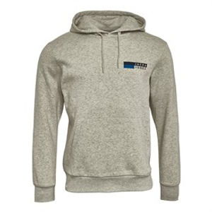 JACK & JONES Mens Corp Logo Hoodie White Melange