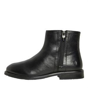 Hush Puppies Womens Valerie Side Zip Boots Black