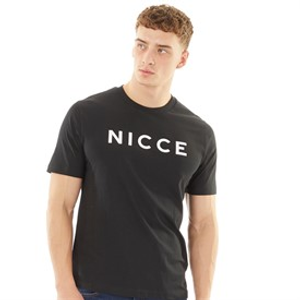 NICCE Mens Denno T-Shirt Coal
