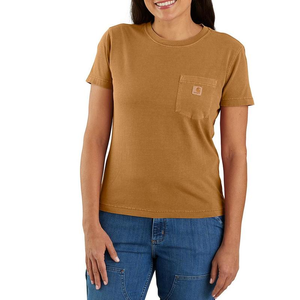 Relaxed Fit Midweight Garment Dyed Pocket T-Shirt