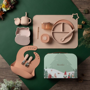 Default Title Flash Sale: Christmas First Bites Gift Set (Blush/Muted)