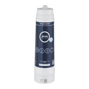 GROHE 40430001 Blue Filter Cartridge - Replacement Filter for GROHE Blue and GROHE Red Water Systems for Fresh Filtered Water