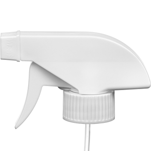 White Trigger Sprayer 9-1/4" Dip Tube 28mm 28-400