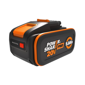 WORX POWERSHARE™ 20V MAX 5.0Ah PRO High Capacity Lithium-Ion Battery with Battery Indicator - WA3645