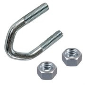 Do-All V-Bolts for Harrow Tooth 3/8" Diameter x 2-1/2" OAL x 1-3/4" Wide w/ Nuts