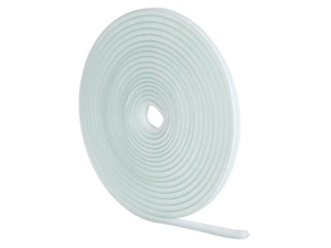 Stormguard Self Adhesive Brush Pile Window & Door Draught Seal - 5m - White
