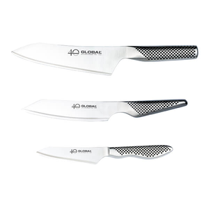 Global 40th Anniversary GS458110AN 3 Piece Knife Set