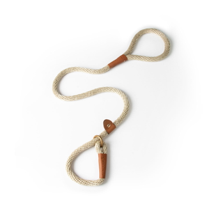 Woven Lux Slip Lead - Ivory