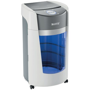 Leitz IQ OptiMax Office P-5 Micro Cut Paper Shredder, 35 Litres
