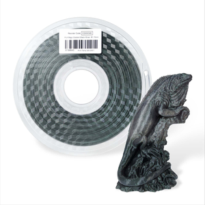 1 x PLA 3D Filament 1.75mm Sparkling Metallic Holographic Magic Gradient Black & Silver - 1KG