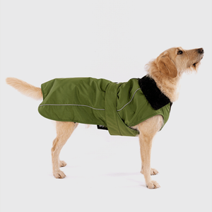 dryrobe Dog Robe Coat - 2XL / Dark Green Black