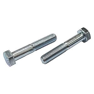 1/2" x 4" UNF Hexagon Bolt, Grade S, SAE Grade 5 (8.8) Zinc Plated