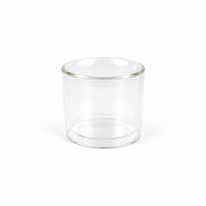 20cl Double Wall Clear Candle Glass - Box of 6