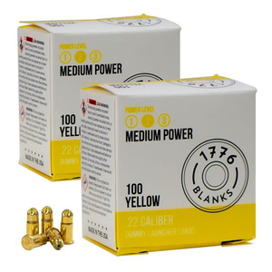 RRT 1776 Dummy Launcher Blanks - Yellow