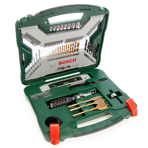 Bosch 2607019330 100 Piece Titanium X-Line Drill & Screwdriver Bit Set