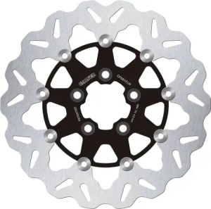 Galfer Rear Floating Wave Brake Disc For Harley Davidson 2000-2010 Sportster, 2000-2017 Dyna, 2000-2026 Softail & 2000-2007 Touring Models (DF681FLW)