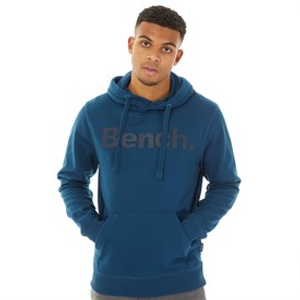 Bench Mens Skinner Spots Hoodie Dusty Teal