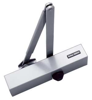 Briton 2003V Overhead Door Closer | Silver | Size 2-4