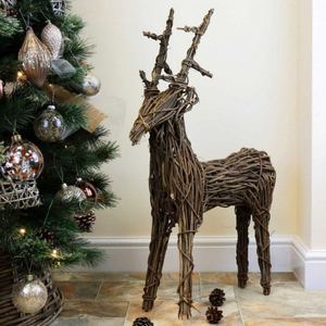 Vine Christmas Reindeer