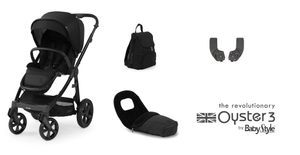 Oyster 3 Special Edition Pushchair Essential Bundle - Onyx