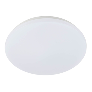 LED Ceiling Light - 12W - Ø210mm - 3000K - Warm White - Flush Mount - Round - White