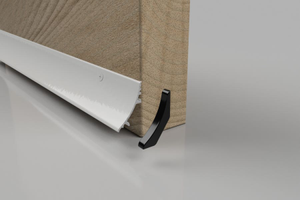Stormguard 32mm Rain Deflector - Inward & Outward - Matte Silver - 914mm
