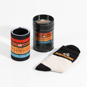 Sandman Socks With Stubby Holder - Stone Black