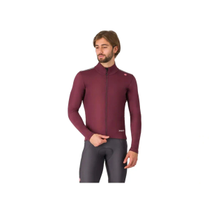 Castelli Espresso Air Jacket - Deep Bordeaux - M