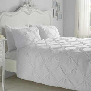 Elissa Bedding White Kingsize Fitted Sheet White