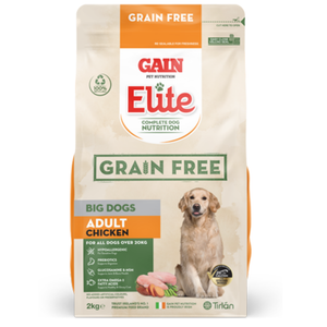 GAIN Elite - Grain Free - Big Dogs - Adult Chicken