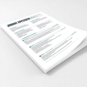 Copy Services - 8.5 x 11, B&amp;W Front No Back