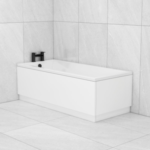 Cesar Acrylic Square Single Ended Bath 1400 x 700mm