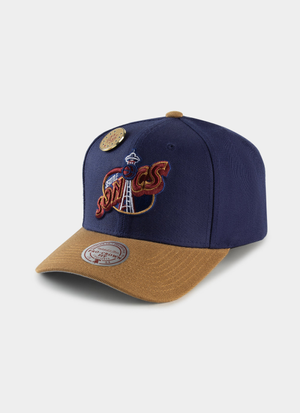 Mitchell & Ness NBA Seattle Super Sonics Work It Pro Crown Snapback Cap