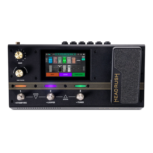 HeadRush Flex Prime Compact FX Pedalboard 4" Touchscreen with WiFi and Bluetooth