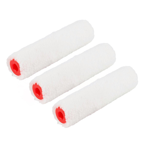 Two Fussy Blokes Microfiber Smooth Roller Sleeve (Pack of 3) 4"