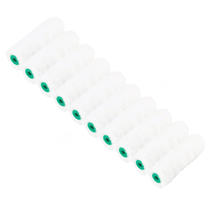 Two Fussy Blokes Microfibre Semi-Smooth Roller Sleeve 4" (Pack of 10)