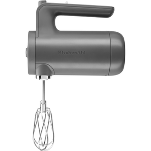 Kitchenaid 5KHMB732BDG Hand Mixer 7 Speed Cordless - Contour Silver